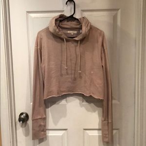 Cropped LA Hearts hoodie